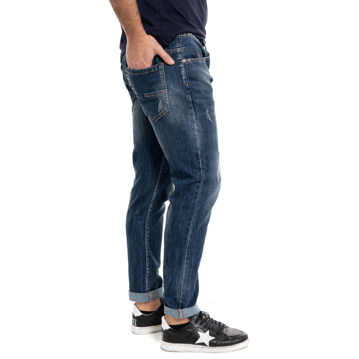 abbigliamento Jeans uomo Jeans LPHM1075 LANDEK PARK Cafedelmar Shop