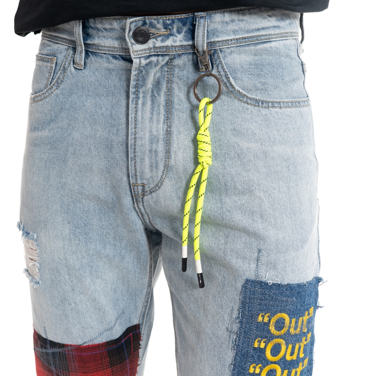abbigliamento Jeans uomo Jeans con toppe GLOT688Y GIANNI LUPO Cafedelmar Shop