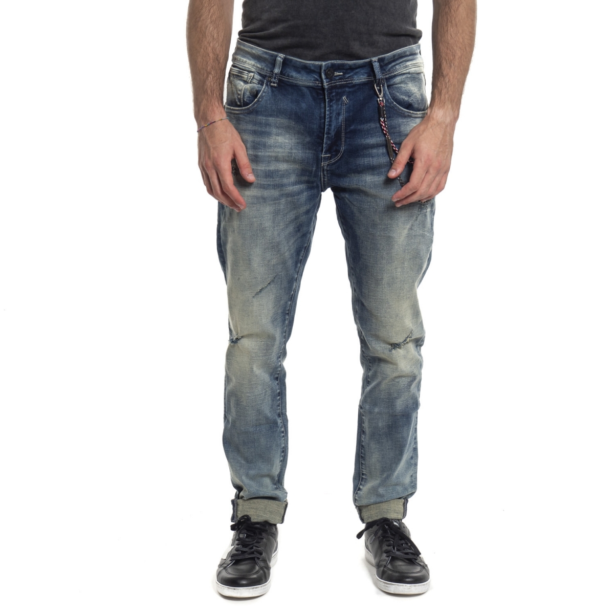 vêtements Jeans homme GL078F BLU Cafedelmar Shop