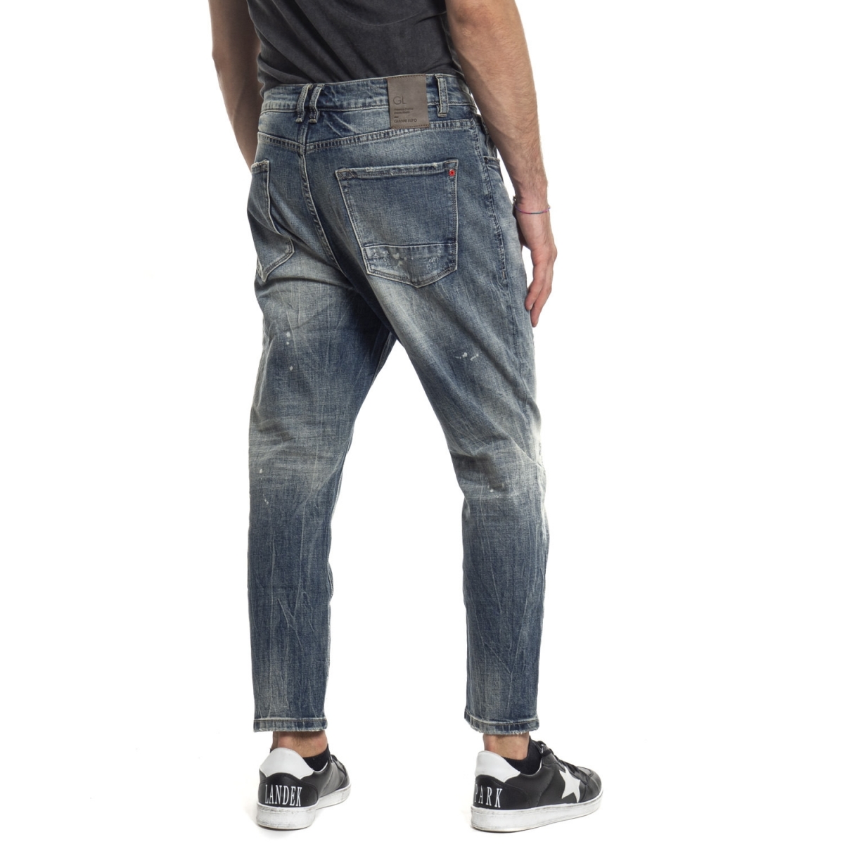 abbigliamento Jeans uomo Jeans carrot-fit GL088F GIANNI LUPO Cafedelmar Shop