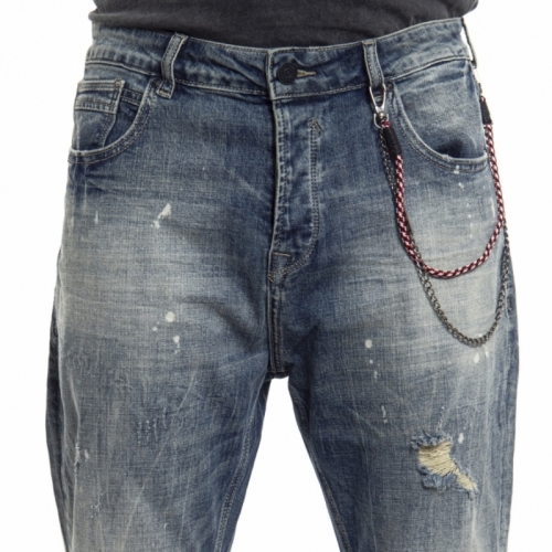 abbigliamento Jeans uomo Jeans carrot-fit GL088F GIANNI LUPO Cafedelmar Shop