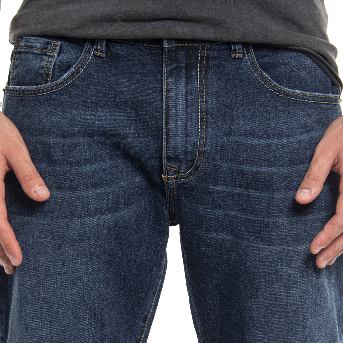 abbigliamento Jeans uomo Jeans Slim Fit ATM1088-7 LANDEK PARK Cafedelmar Shop