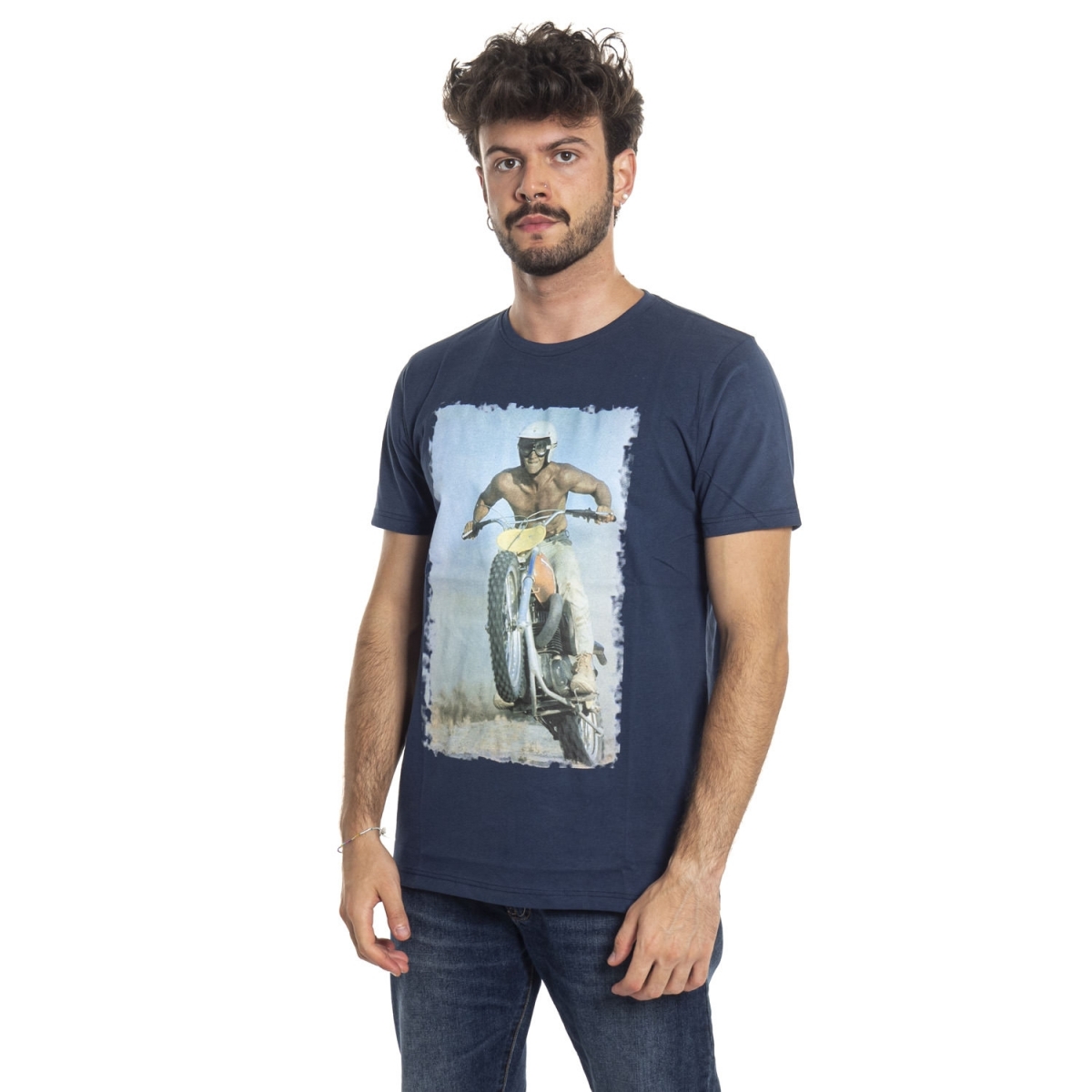 vêtements T-shirt homme LPX16-38 NERO Cafedelmar Shop
