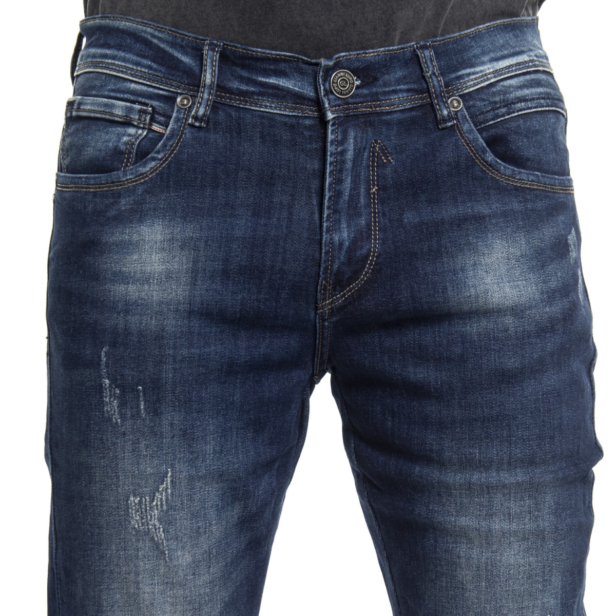 abbigliamento Jeans uomo Jeans GL717Y GIANNI LUPO Cafedelmar Shop