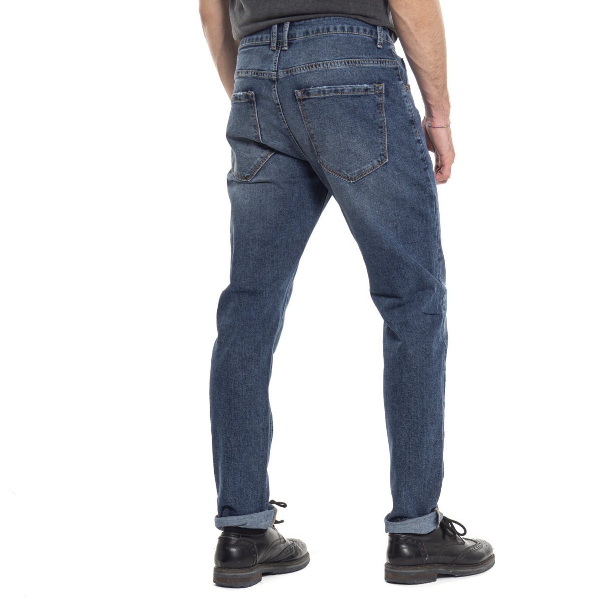 vêtements Jeans homme ATM1088-2 BLU Cafedelmar Shop