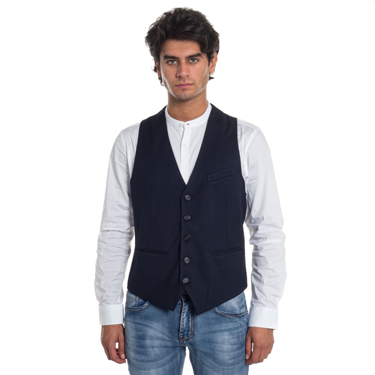 ropa Chaleco hombre Gilet GLGN21368 GIANNI LUPO Cafedelmar Shop