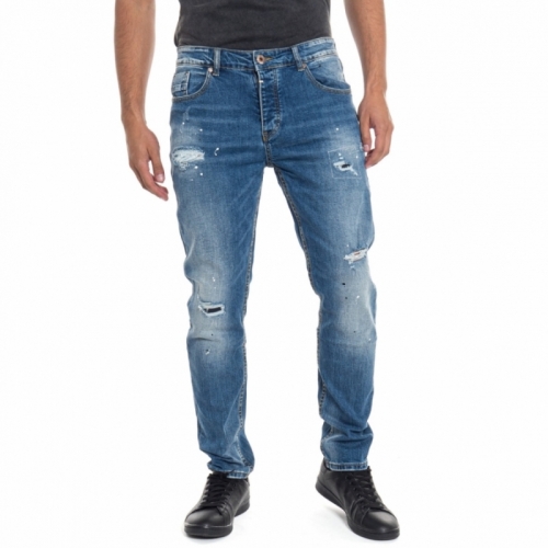 abbigliamento Jeans uomo Jeans Slim Fit LPY1772 LANDEK PARK Cafedelmar Shop
