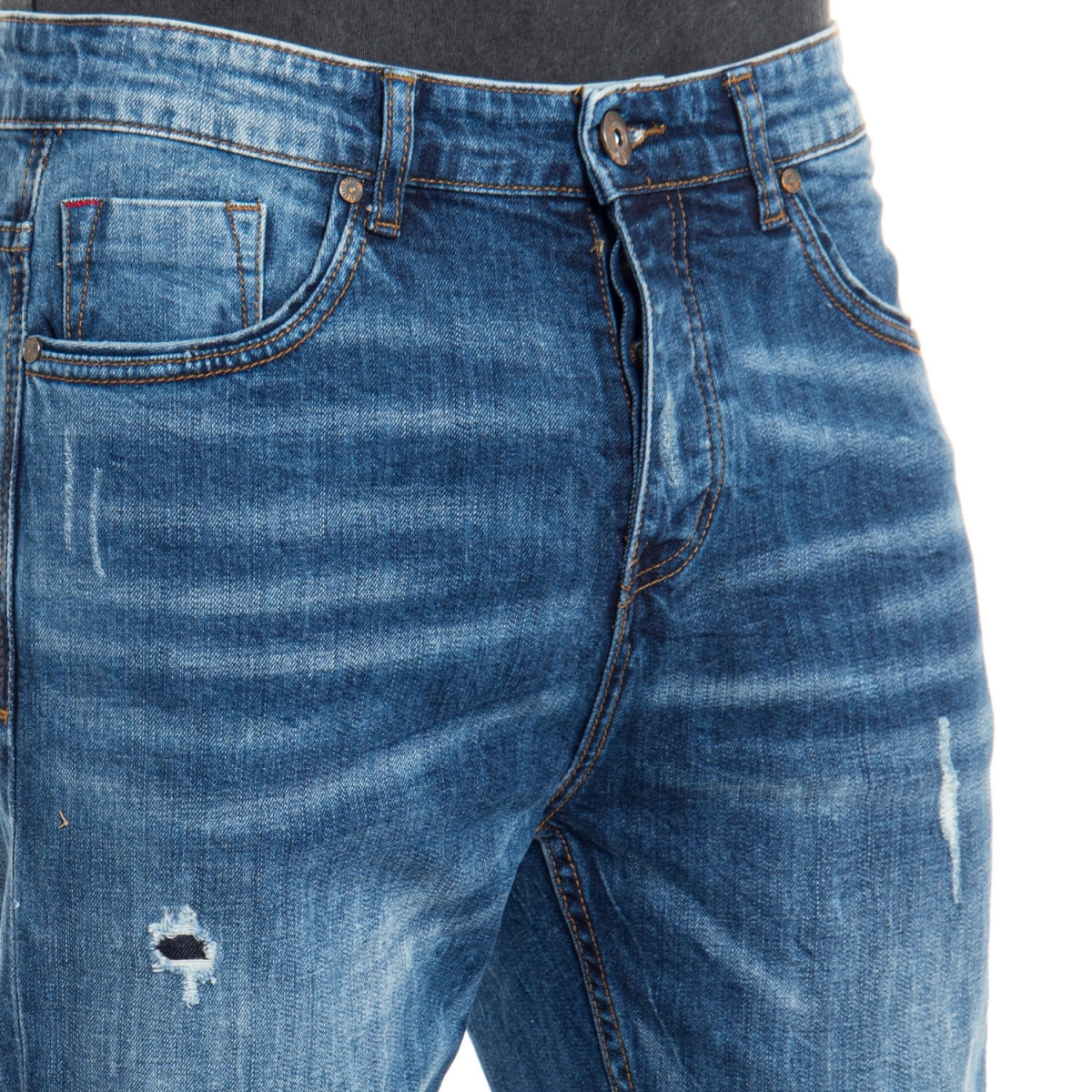 abbigliamento Jeans uomo Jeans Slim Fit LPY1799 LANDEK PARK Cafedelmar Shop