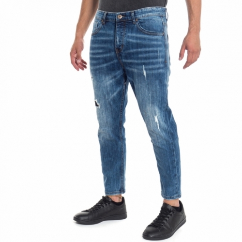 vêtements Jeans homme LPY1799 BLU Cafedelmar Shop