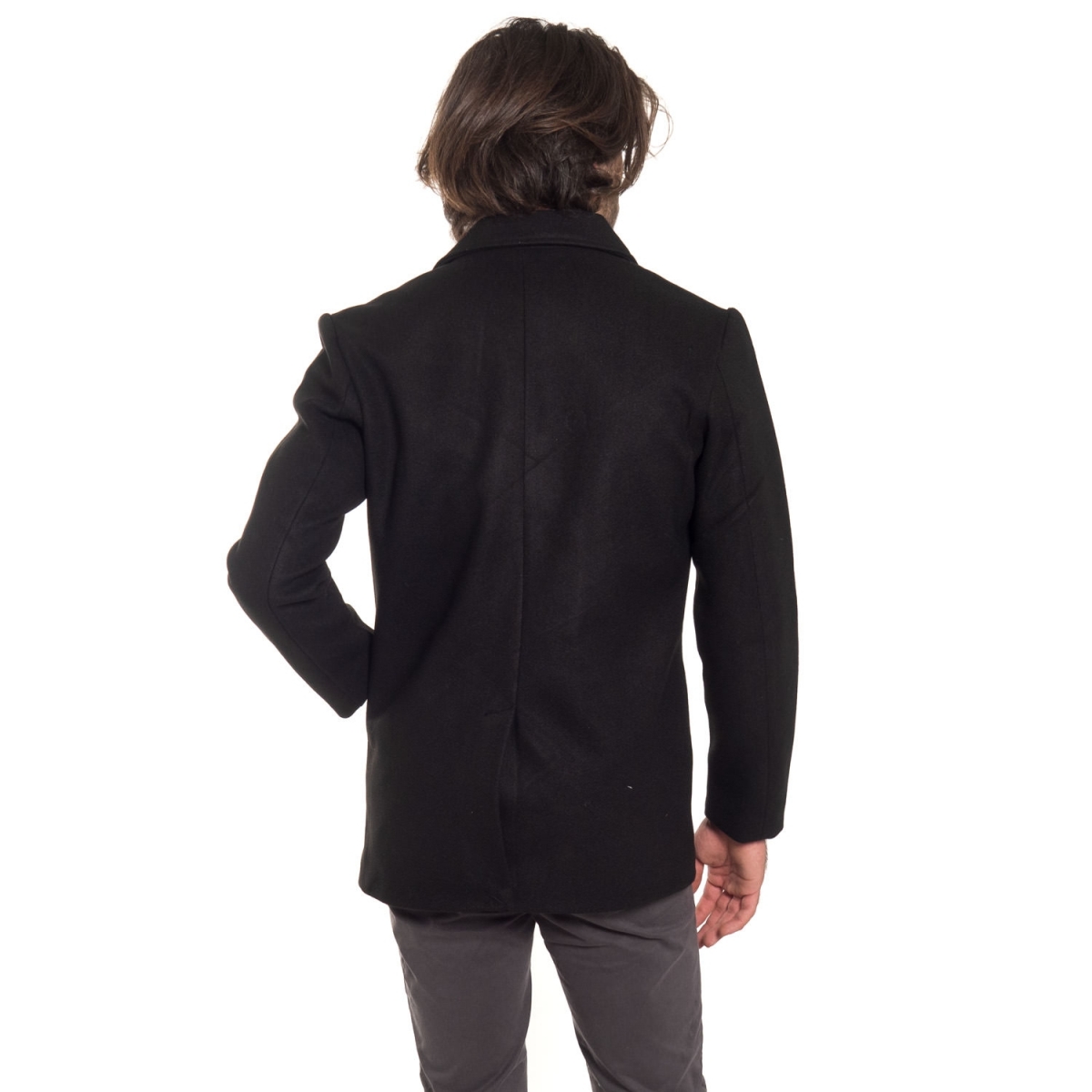 clothing Jackets men Cappotto NP1767 NEROGRANIT Cafedelmar Shop